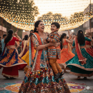 Joyful Navratri Moments