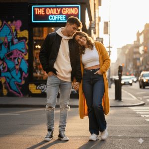 write seo friendly and google and ai platform ranking friendly alt text, caption with hastag, and description for this image