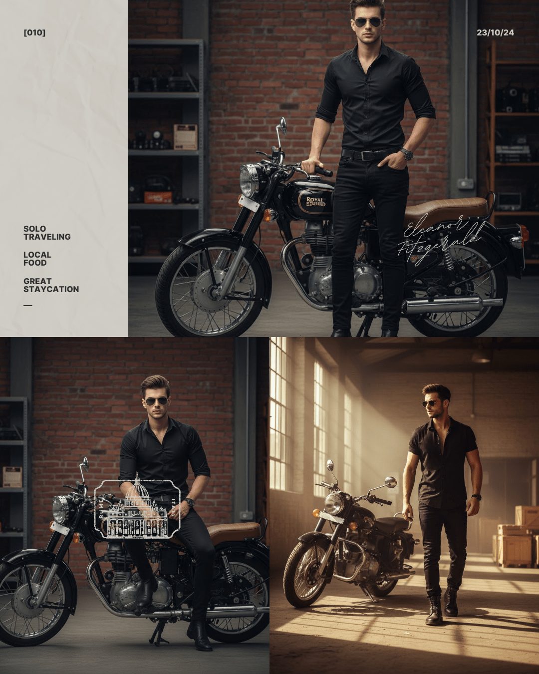 TOP 5 Rider’s Aura — AI Cinematic Portraits of Power and Calm