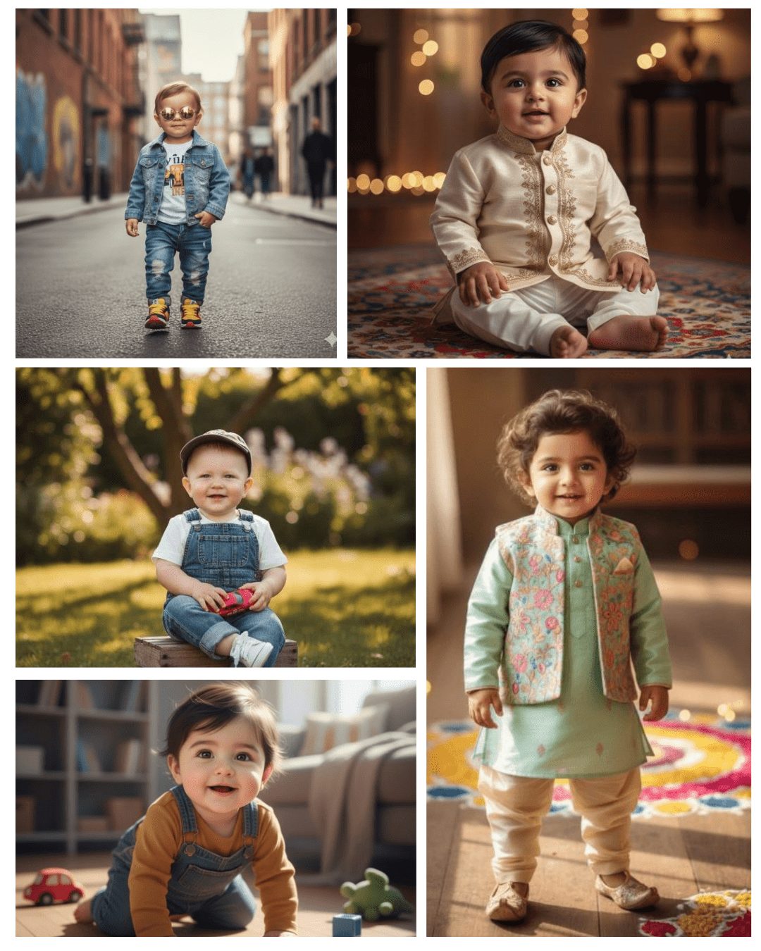 Top 10 AI Baby Boy Fashion Prompts for Adorable & Stylish Portraits”