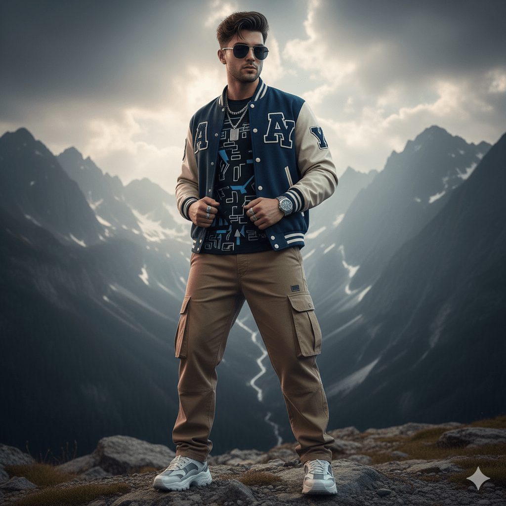 Optimized for accessibility and SEO with descriptive, keyword-rich details about the outfit, setting, and aesthetic to boost discoverability on Google and AI platforms.