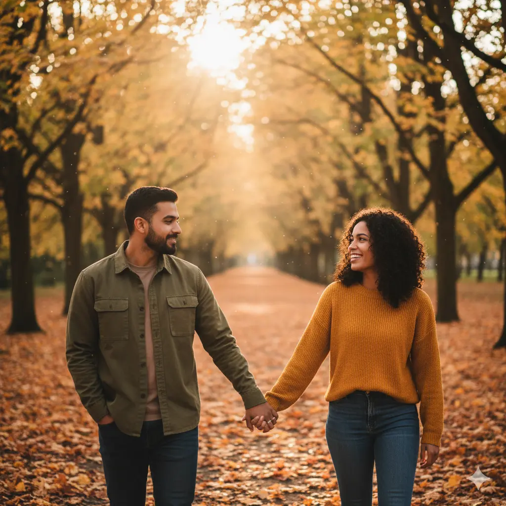 AI prompt romantic couple