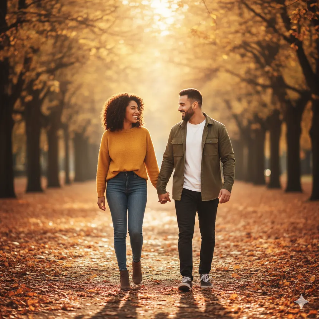 Ai prompt couple image